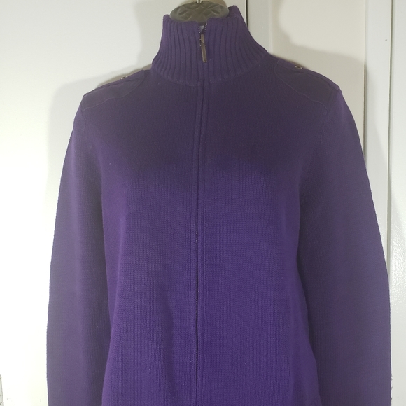 Lauren Ralph Lauren Sweaters - Ralf Lauren Purple Turtleneck Sweater size Medium